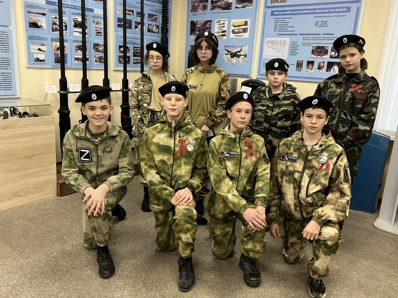 На святой земле 1-го РАУ