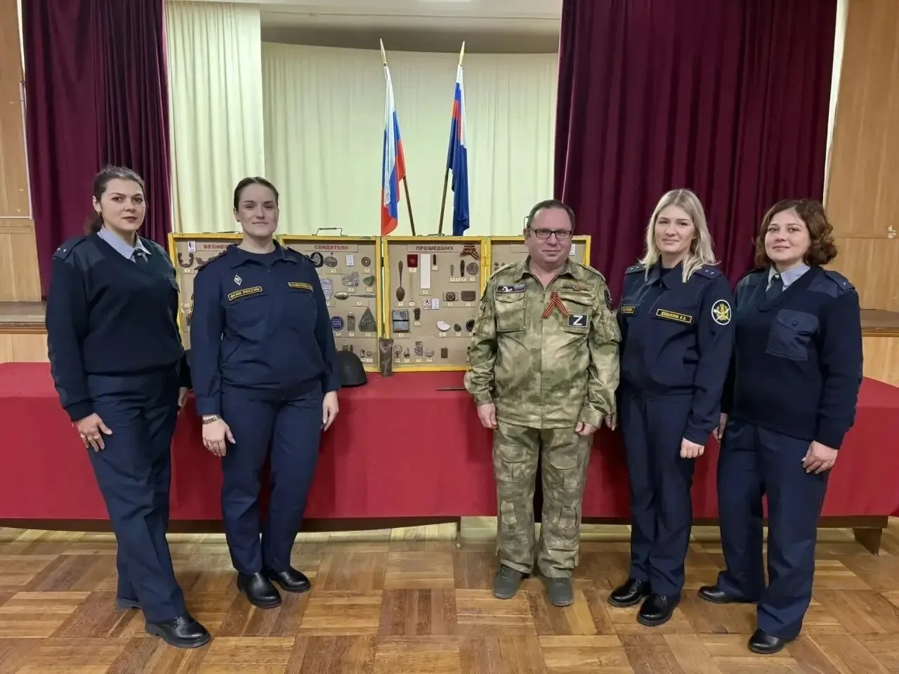 Выставка музея в ФКУ ИК-14 ГУФСИН